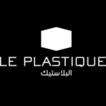 le plastique logo white
